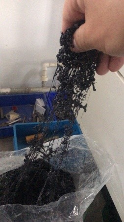 一台工業集（jí）塵器解決20個工位的塑料絲垃圾方案-2