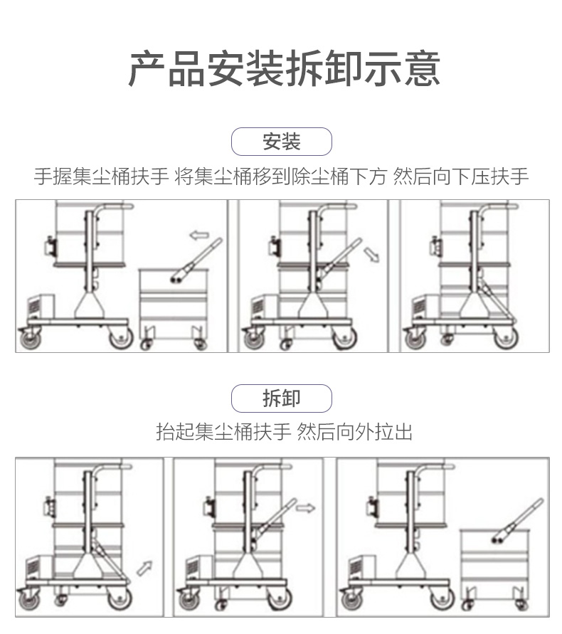 JD80電瓶工（gōng）業吸塵器-10